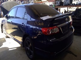 2013 TOYOTA COROLLA, BLUE, S MODEL, 1.8L, AT.   Z25211